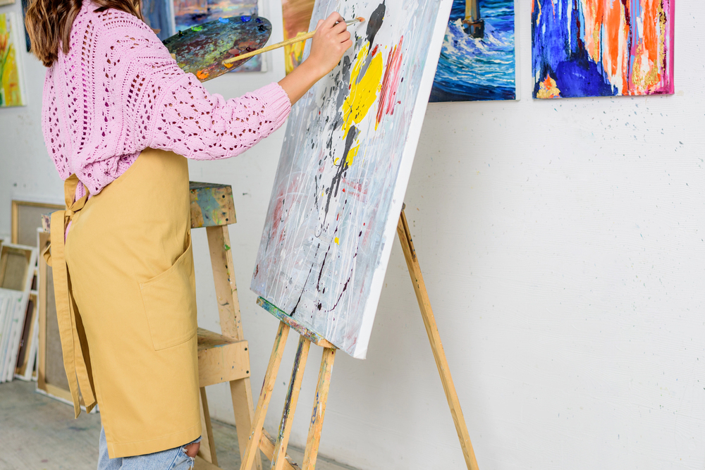 Pinturas em tela para iniciantes: como começar do zero? 4 Pinturas em tela para iniciantes 4