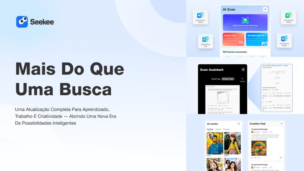 Seekee 2.0 lançado oficialmente: equipado com o MegaSearch, inaugura uma nova era de busca inteligente e criação 1 Seekee 2.0